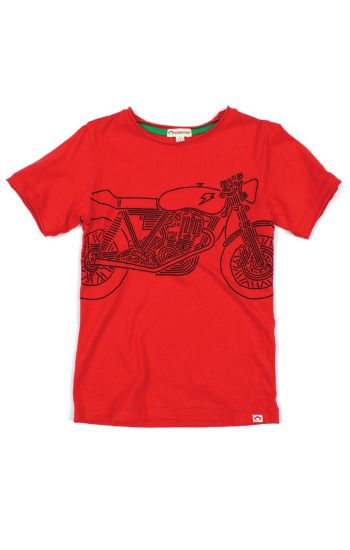 T-skjorte - Shazam Bike, Rød