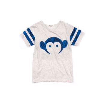 T-skjorte - Sandlot Logo Jersey, Hvit & blå