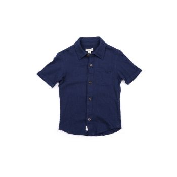 Kortermet skjorte - Beach Shirt, mørkeblå