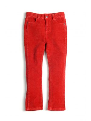 Bukse - Skinny Cord, Big Top Red